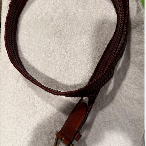 Cole Haan | Accessories | Amazing Limited Edition Cole Haan  AMAZING LIMITED EDITION COLE HAAN BROWN LEATHER BRAIDED BELT